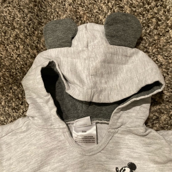 SOLD Disney Baby Mickey Mouse 3-6 month unisex hooded sweatsuit - Picture 5 of 8